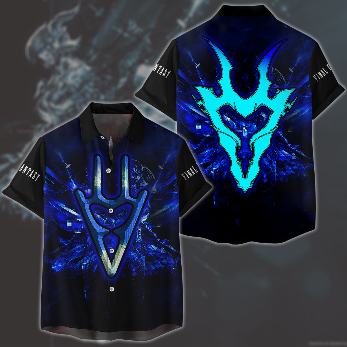 Final Fantasy Dragoon Video Game All Over Printed T-shirt Tank Top Zip Hoodie Pullover Hoodie Hawaiian Shirt Beach Shorts Joggers Hawaiian Shirt