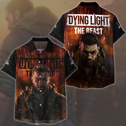 Dying Light: The Beast Video Game All Over Printed T-shirt Tank Top Zip Hoodie Pullover Hoodie Hawaiian Shirt Beach Shorts Joggers Hawaiian Shirt