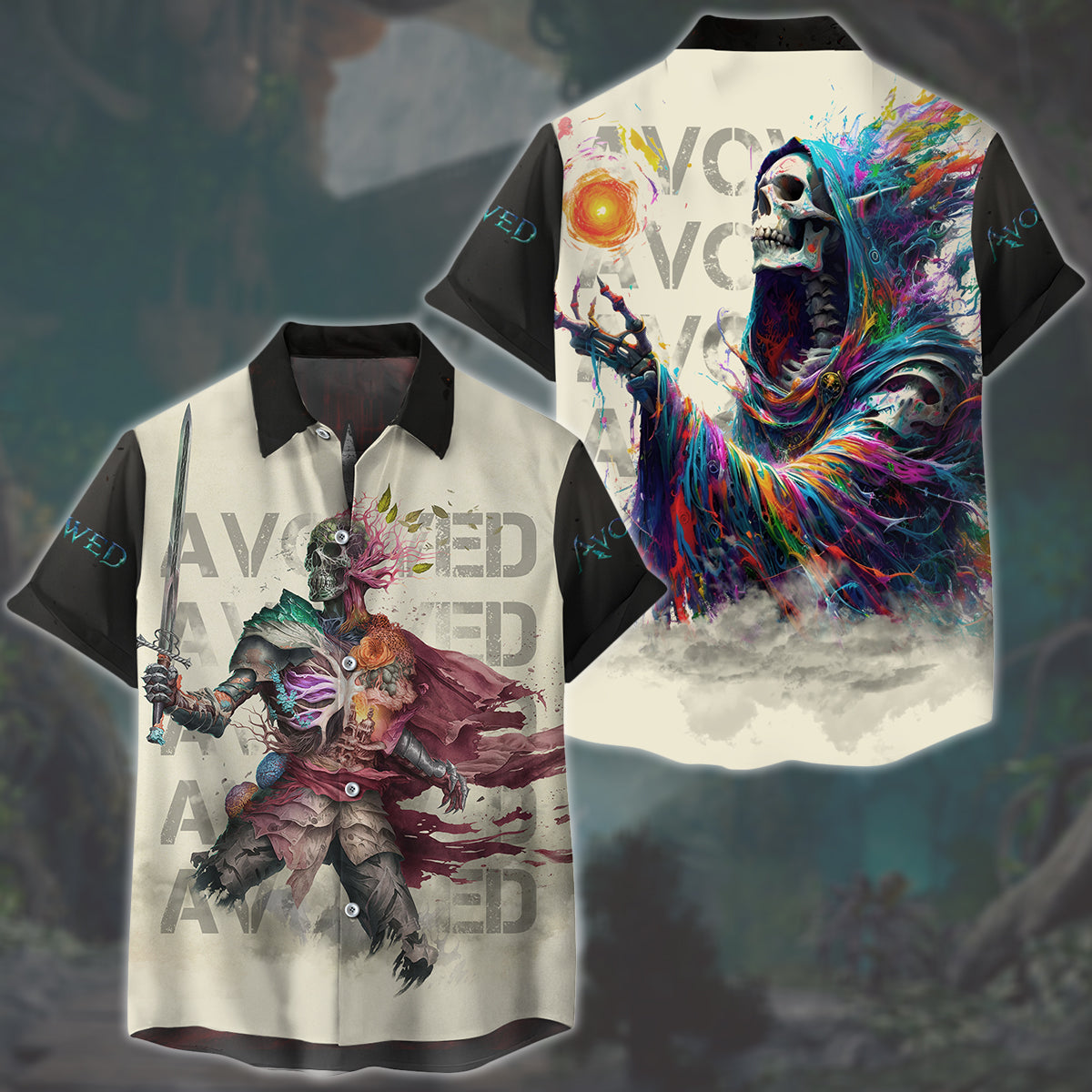 Avowed Video Game All Over Printed T-shirt Tank Top Zip Hoodie Pullover Hoodie Hawaiian Shirt Beach Shorts Joggers Hawaiian Shirt