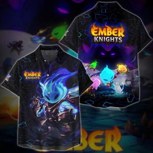 Ember Knights Video Game 3D All Over Printed T-shirt Tank Top Zip Hoodie Pullover Hoodie Hawaiian Shirt Beach Shorts Jogger Hawaiian Shirt S 