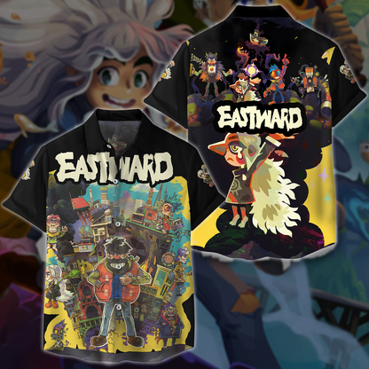 Eastward Video Game 3D All Over Printed T-shirt Tank Top Zip Hoodie Pullover Hoodie Hawaiian Shirt Beach Shorts Joggers Hawaiian Shirt