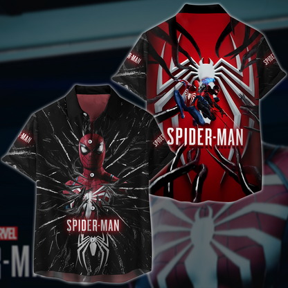Spider-Man 2 Video Game All Over Printed T-shirt Tank Top Zip Hoodie Pullover Hoodie Hawaiian Shirt Beach Shorts Joggers Hawaiian Shirt