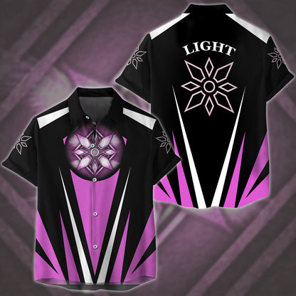 Digimon Crest Of Light Video Game All Over Printed T-shirt Tank Top Zip Hoodie Pullover Hoodie Hawaiian Shirt Beach Shorts Joggers Hawaiian Shirt