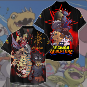 Digimon Video Game All Over Printed T-shirt Tank Top Zip Hoodie Pullover Hoodie Hawaiian Shirt Beach Shorts Joggers
