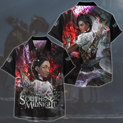 South of Midnight Video Game All Over Printed T-shirt Tank Top Zip Hoodie Pullover Hoodie Hawaiian Shirt Beach Shorts Joggers Hawaiian Shirt
