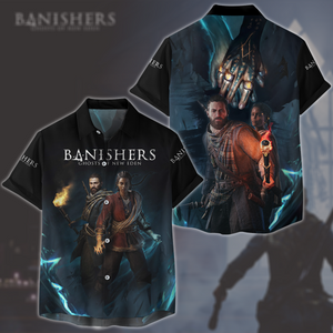 Banishers: Ghosts of New Eden Video Game All Over Printed T-shirt Tank Top Zip Hoodie Pullover Hoodie Hawaiian Shirt Beach Shorts Joggers