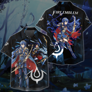 Fire Emblem Lucina Video Game 3D All Over Printed T-shirt Tank Top Zip Hoodie Pullover Hoodie Hawaiian Shirt Beach Shorts Joggers Hawaiian Shirt S 