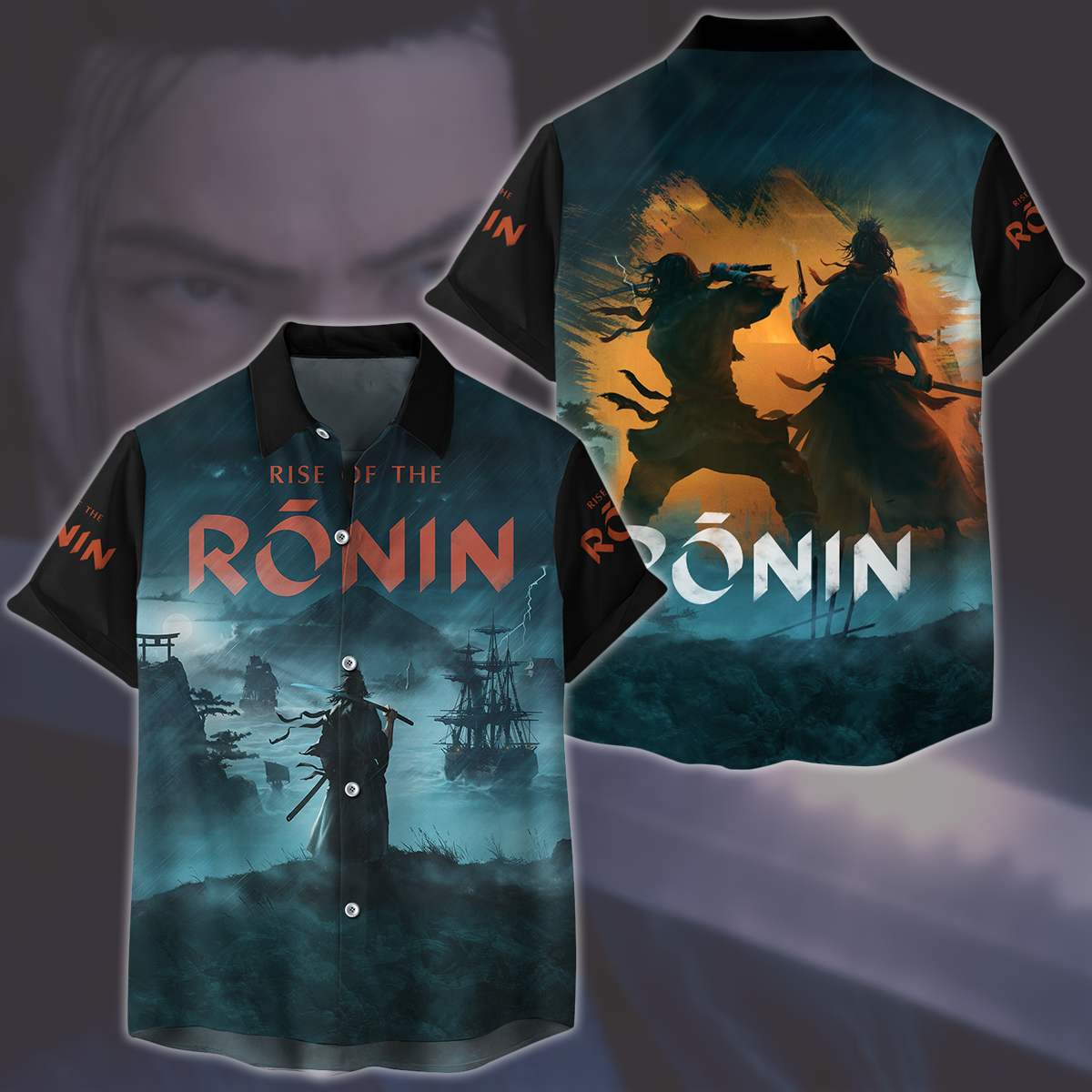 Rise of the Ronin Video Game All Over Printed T-shirt Tank Top Zip Hoodie Pullover Hoodie Hawaiian Shirt Beach Shorts Joggers Hawaiian Shirt