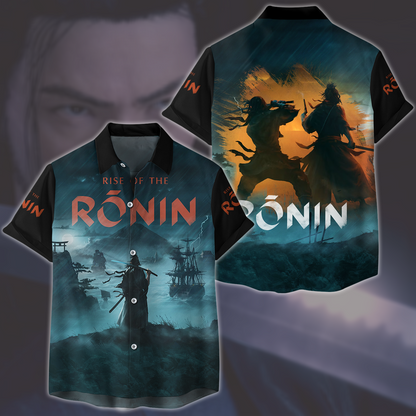Rise of the Ronin Video Game All Over Printed T-shirt Tank Top Zip Hoodie Pullover Hoodie Hawaiian Shirt Beach Shorts Joggers Hawaiian Shirt