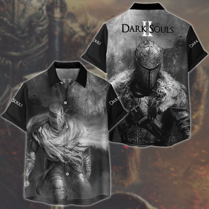 Dark Souls 2 Video Game All Over Printed T-shirt Tank Top Zip Hoodie Pullover Hoodie Hawaiian Shirt Beach Shorts Joggers Hawaiian Shirt