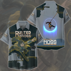 Rusted Moss Video Game All Over Printed T-shirt Tank Top Zip Hoodie Pullover Hoodie Hawaiian Shirt Beach Shorts Joggers Hawaiian Shirt S 