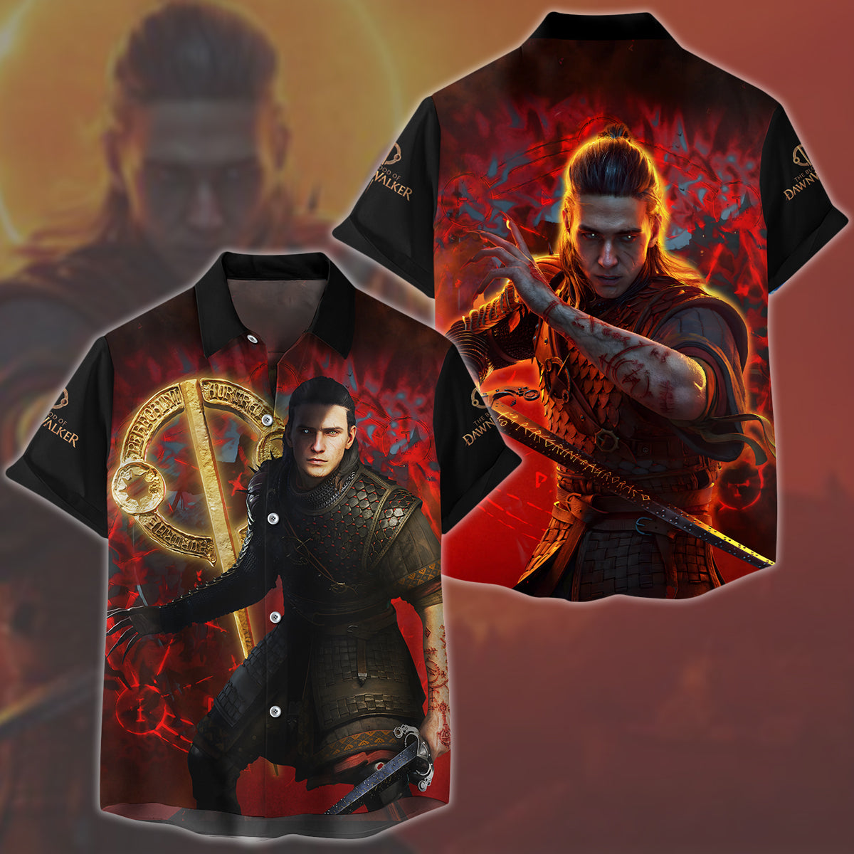 The Blood of Dawnwalker Video Game All Over Printed T-shirt Tank Top Zip Hoodie Pullover Hoodie Hawaiian Shirt Beach Shorts Joggers
