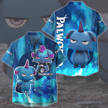 Palworld Video Game All Over Printed T-shirt Tank Top Zip Hoodie Pullover Hoodie Hawaiian Shirt Beach Shorts Joggers Hawaiian Shirt