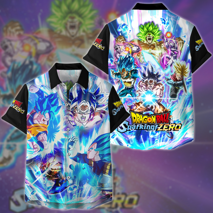 Dragon Ball Sparking! ZERO Video Game All Over Printed T-shirt Tank Top Zip Hoodie Pullover Hoodie Hawaiian Shirt Beach Shorts Joggers Hawaiian Shirt S