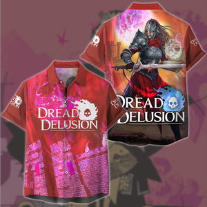 Dread Delusion Video Game All Over Printed T-shirt Tank Top Zip Hoodie Pullover Hoodie Hawaiian Shirt Beach Shorts Joggers Hawaiian Shirt S 