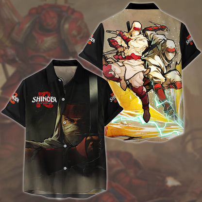 Shinobi: Art of Vengeance Video Game All Over Printed T-shirt Tank Top Zip Hoodie Pullover Hoodie Hawaiian Shirt Beach Shorts Joggers Hawaiian Shirt