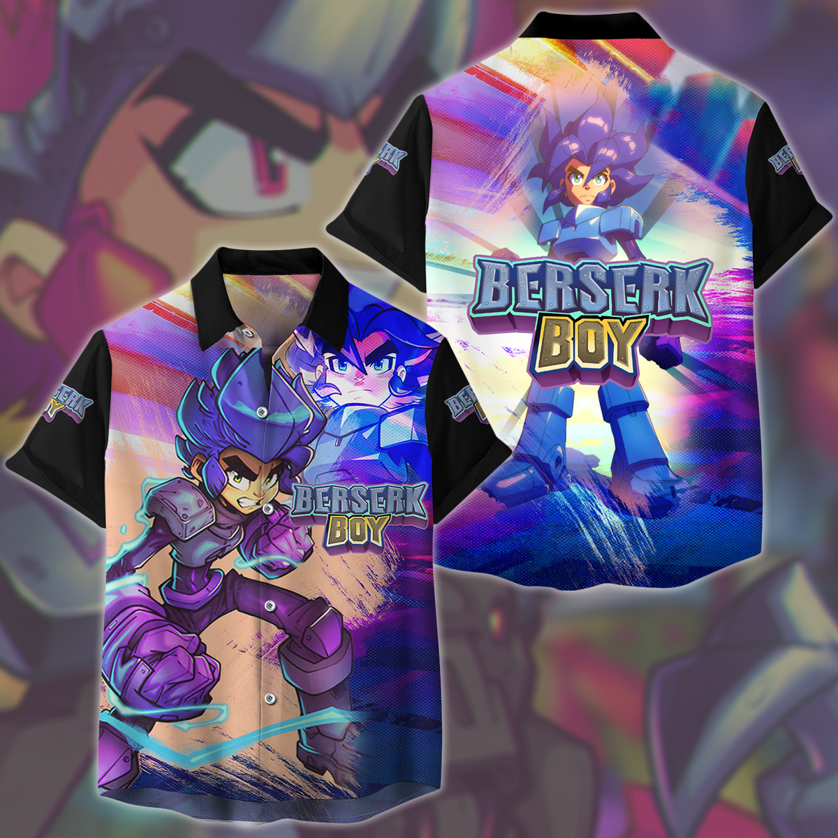 Berserk Boy Video Game All Over Printed T-shirt Tank Top Zip Hoodie Pullover Hoodie Hawaiian Shirt Beach Shorts Joggers Hawaiian Shirt
