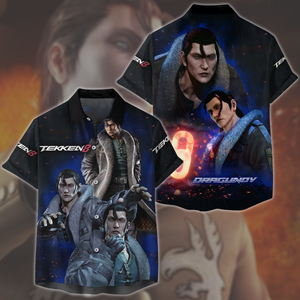 Tekken 8 Dragunov Video Game All Over Printed T-shirt Tank Top Zip Hoodie Pullover Hoodie Hawaiian Shirt Beach Shorts Joggers Hawaiian Shirt S 