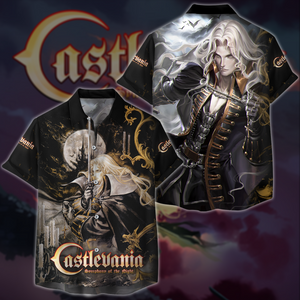 Castlevania: Symphony of the Night Video Game 3D All Over Printed T-shirt Tank Top Zip Hoodie Pullover Hoodie Hawaiian Shirt Beach Shorts Joggers Hawaiian Shirt S 