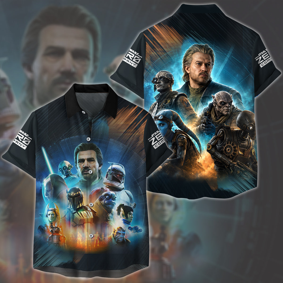 Star Wars Zero Company Video Game All Over Printed T-shirt Tank Top Zip Hoodie Pullover Hoodie Hawaiian Shirt Beach Shorts Joggers Hawaiian Shirt
