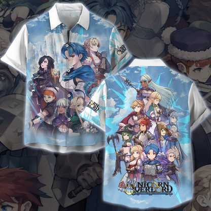 Unicorn Overlord Video Game All Over Printed T-shirt Tank Top Zip Hoodie Pullover Hoodie Hawaiian Shirt Beach Shorts Joggers Hawaiian Shirt