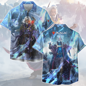 Magic: The Gathering Urza Video Game All Over Printed T-shirt Tank Top Zip Hoodie Pullover Hoodie Hawaiian Shirt Beach Shorts Joggers