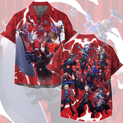 BlazBlue Entropy Effect Video Game All Over Printed T-shirt Tank Top Zip Hoodie Pullover Hoodie Hawaiian Shirt Beach Shorts Joggers