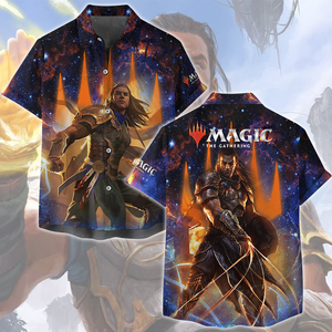 Magic: The Gathering Gideon Jura Video Game All Over Printed T-shirt Tank Top Zip Hoodie Pullover Hoodie Hawaiian Shirt Beach Shorts Joggers