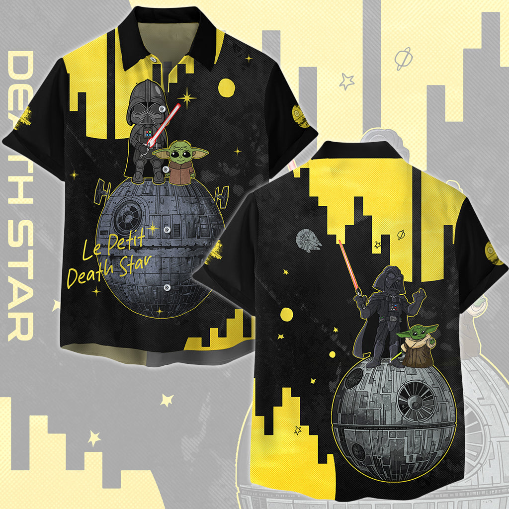 Star Wars Le Petit Death Star Video Game All Over Printed T-shirt Tank Top Zip Hoodie Pullover Hoodie Hawaiian Shirt Beach Shorts Joggers Hawaiian Shirt