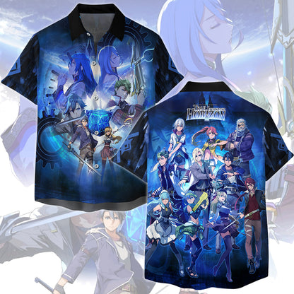 The Legend of Heroes: Trails Beyond the Horizon Video Game All Over Printed T-shirt Tank Top Zip Hoodie Pullover Hoodie Hawaiian Shirt Beach Shorts Joggers