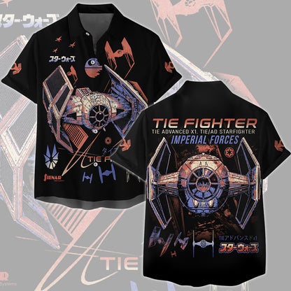 Star Wars Tie Advance Fighter Video Game All Over Printed T-shirt Tank Top Zip Hoodie Pullover Hoodie Hawaiian Shirt Beach Shorts Joggers Hawaiian Shirt