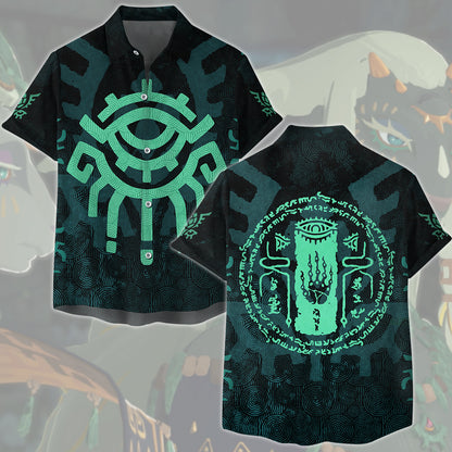 The Legend of Zelda The Zonai Video Game All Over Printed T-shirt Tank Top Zip Hoodie Pullover Hoodie Hawaiian Shirt Beach Shorts Joggers