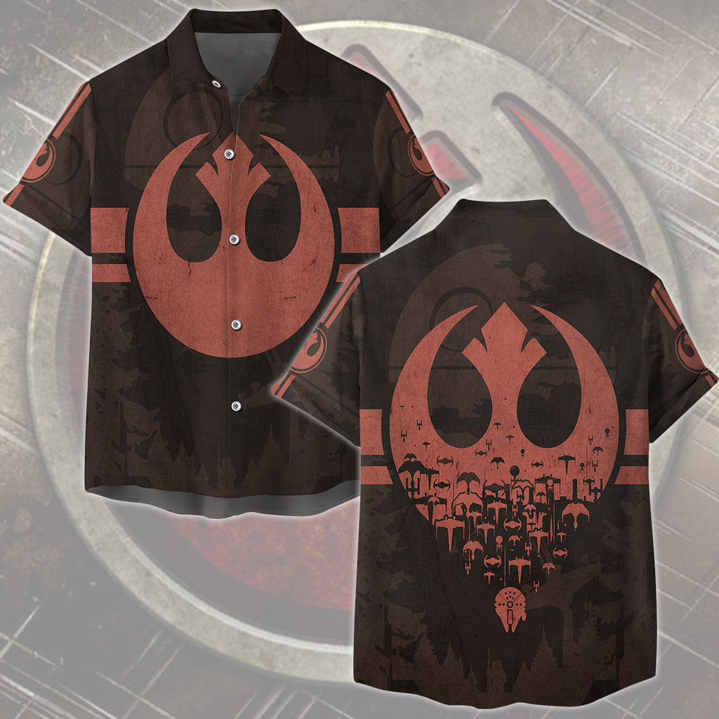 Star Wars Rebel Alliance Video Game All Over Printed T-shirt Tank Top Zip Hoodie Pullover Hoodie Hawaiian Shirt Beach Shorts Joggers