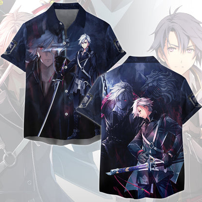 The Legend of Heroes: Trails of Cold Steel IV Rean Schwarzer Video Game All Over Printed T-shirt Tank Top Zip Hoodie Pullover Hoodie Hawaiian Shirt Beach Shorts Joggers Hawaiian Shirt