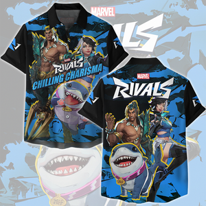 Marvel Rivals - Chilling Charisma Video Game All Over Printed T-shirt Tank Top Zip Hoodie Pullover Hoodie Hawaiian Shirt Beach Shorts Joggers Hawaiian Shirt S 