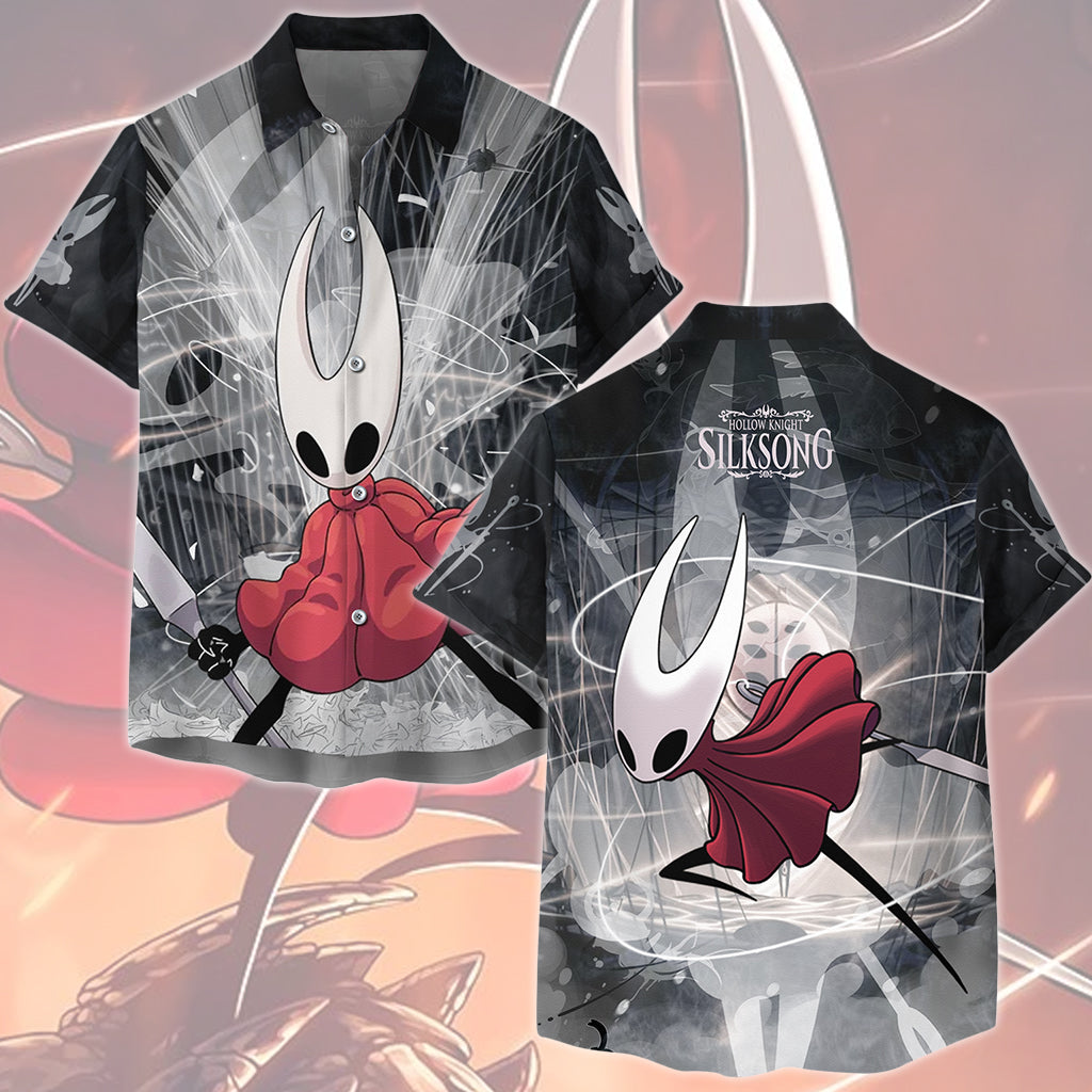 Hollow Knight: Silksong Video Game All Over Printed T-shirt Tank Top Zip Hoodie Pullover Hoodie Hawaiian Shirt Beach Shorts Joggers Hawaiian Shirt