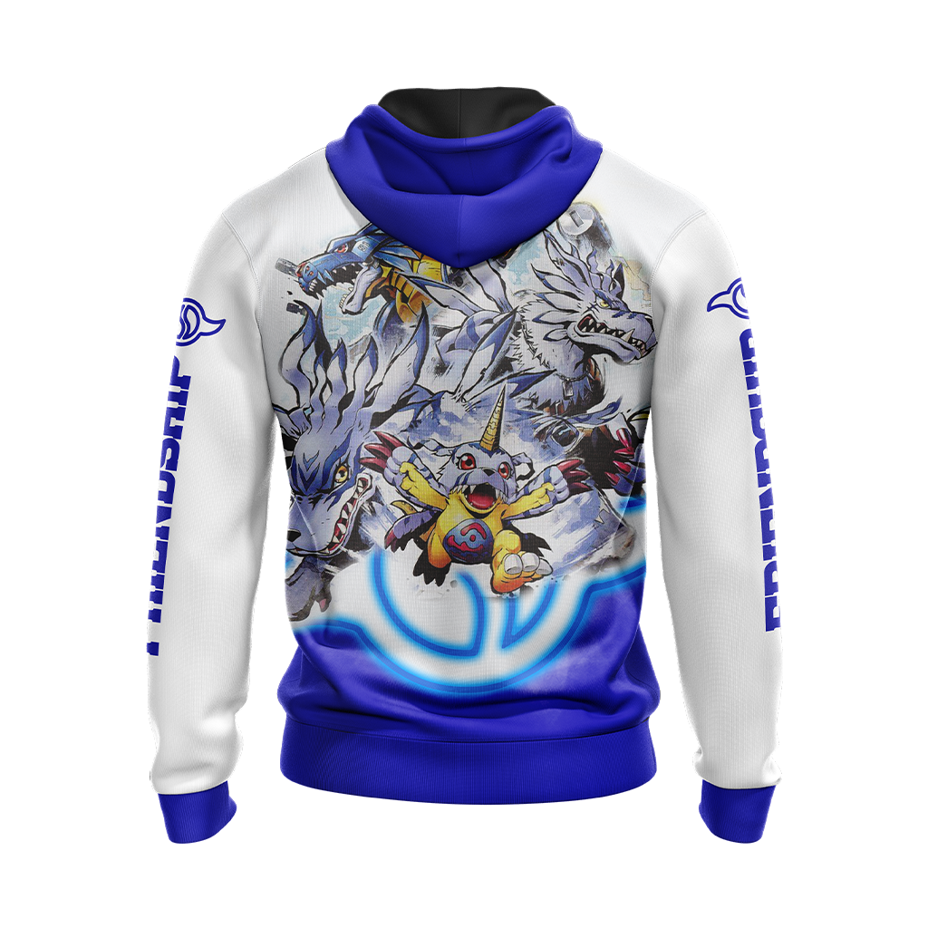Digimon Gabumon Evolution Unisex 3D T-shirt
