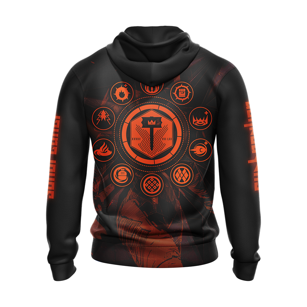 Destiny Titan Sunbreaker Unisex 3D T-shirt