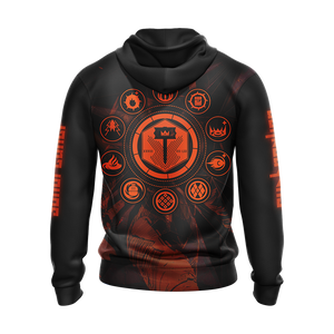 Destiny Titan Sunbreaker Unisex 3D Hoodie   