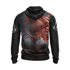 Assassin's Creed Ragnarok Unisex 3D T-shirt Zip Hoodie Pullover Hoodie   