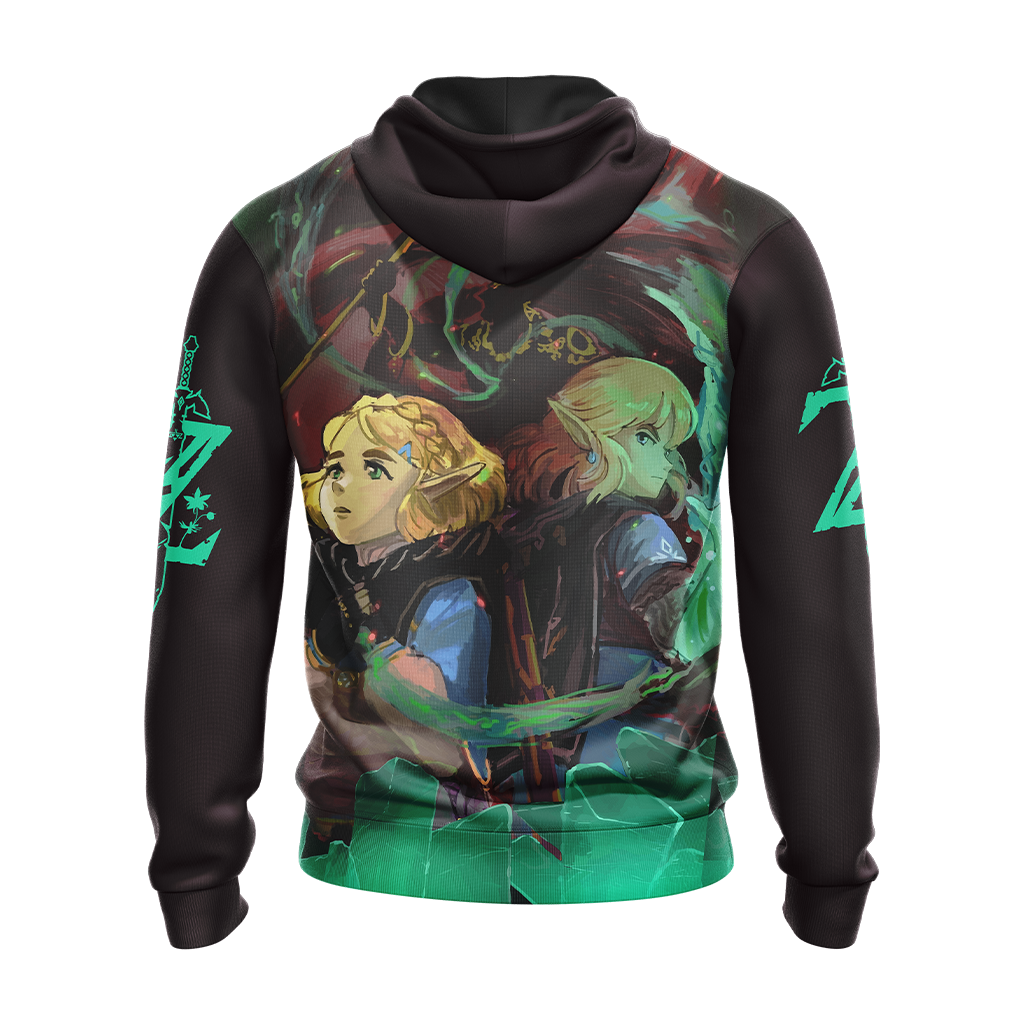 The Legend Of Zelda: Breath Of The Wild (BotW) Link, Zelda And Ganondorf Unisex 3D T-shirt