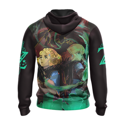 The Legend Of Zelda: Breath Of The Wild (BotW) Link, Zelda And Ganondorf Unisex 3D T-shirt