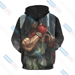 Street Fighter - Ryu Unisex 3D T-shirt   