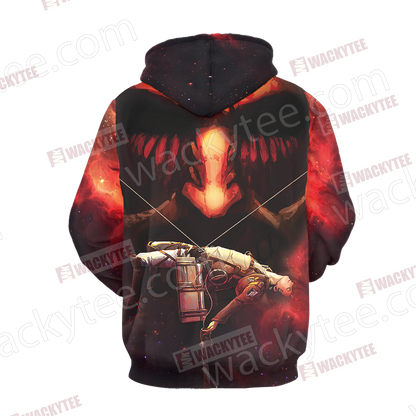 Attack On Titan Eren Jaeger Unisex 3D T-shirt