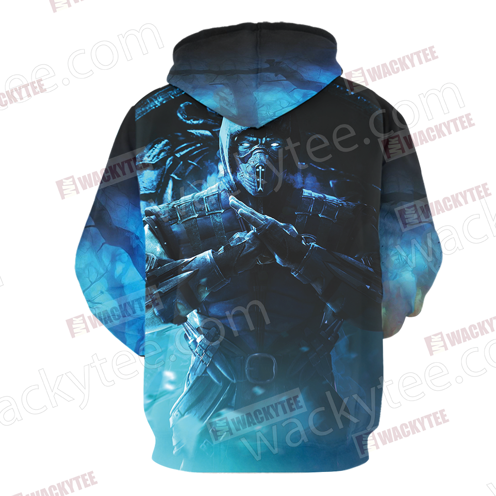 Mortal Kombat Subzero Video Game Unisex 3D T-shirt