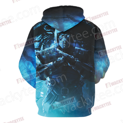 Mortal Kombat Subzero Video Game Unisex 3D T-shirt