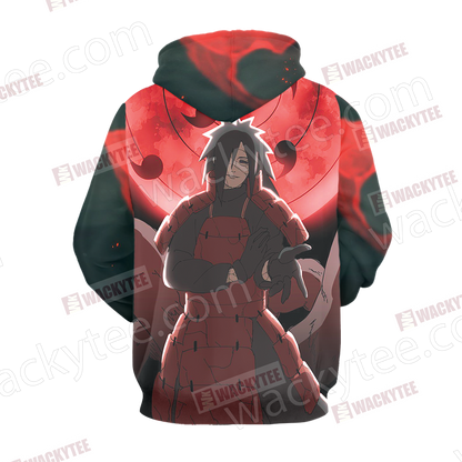 Naruto Uchiha Madara 3D T-shirt