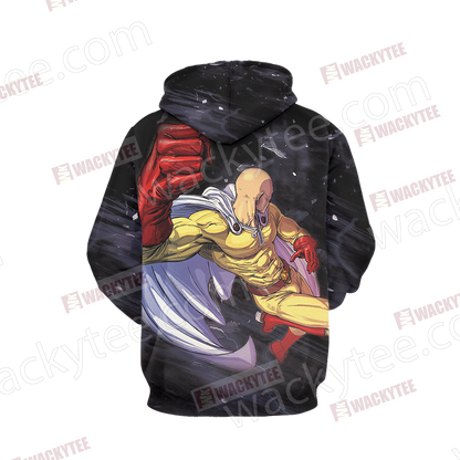 One Punch Man Saitama Unisex 3D T-shirt