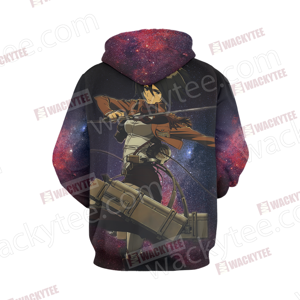 Attack On Titan - Mikasa Unisex 3D T-shirt