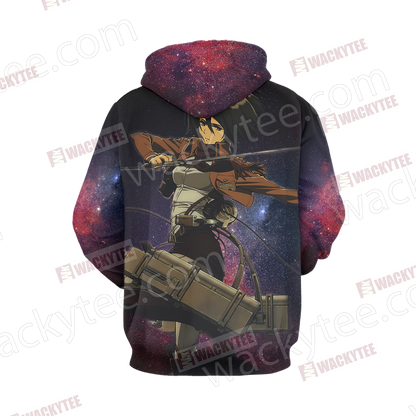 Attack On Titan - Mikasa Unisex 3D T-shirt